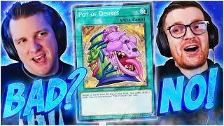 Magic Player Doesn't Understand Yu-Gi-Oh Cards! ft. @covertgoblue