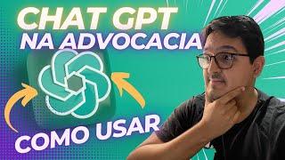 COMO CRIAR DOCUMENTOS COM O CHAT GPT - Utilizando o CHATGPT no meu dia-a-dia como ADVOGADO - Dicas!