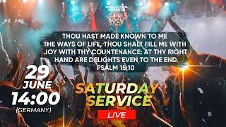 Saturday Service / World Revival Mission / 29 June/ Live