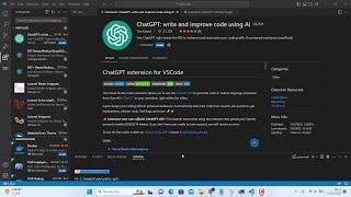 Intégrer chatGPT à Visual Studio Code