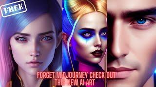 Like Midjourney AI, but FREE (Instant Art) #aiart #artificialintelligence #midjourney #instantart