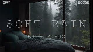 4hours - Relaxing Sleep Music - Soft Rain sleep - Piano Chill  | Music Therapy - DorySt