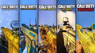 Unlocking Gold Camo in the WORST CODs!