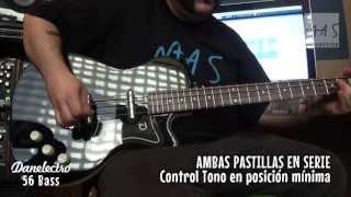 Mas Acoustics - Danelectro 56 Bass Dolphin Headstock (por Jairo Moreno)