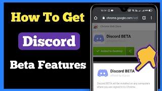 How to Get Discord Beta Features | Can you Get About Me Beta in Discord?