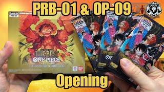 One Piece PRB-01 and OP-09 Opening! (INSANE PULLS)