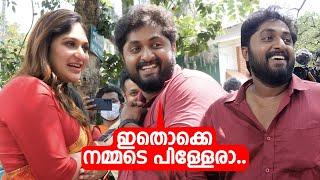 Dhyan Sreenivasan Funny Moments at Visakh Subramaniam Wedding