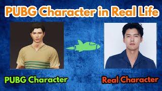 PUBG Mobile Charters in Real Life | Vector | Sara | Carlo | PUBG Mobile Character | PUBG Mobile