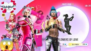 VALENTINE'S WISH FREEFIRE EVENTS || ROSE EMOTE RETURN  EVENT