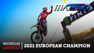 Nicholas Lapucci | EMX250 European Champion 2021 #MXGP #Motocross