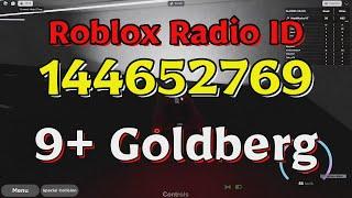 Goldberg Roblox Radio Codes/IDs