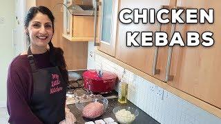 How to Make Simple and Easy Homemade Chicken Kebab Recipe - With My Little Kitchen