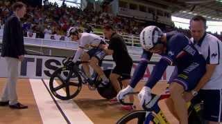 Mens Sprint Final  -  2014 UCI Track Worlds