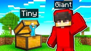 GIANT vs TINY Minecraft Hide and Seek!