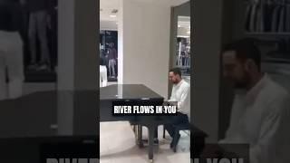 Playing 'River Flows in You' by Yiruma in Public | Piano Performance 