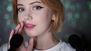 ASMR Very Close Whisper | Breath + Illegible Whisper