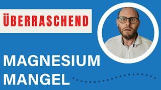 Magnesiummangel - DAS ist das erste Anzeichen, dass dir Magnesium fehlt