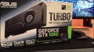 ASUS GTX 1060 TURBO | UNBOXING