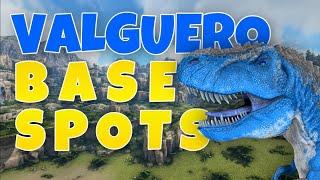 TOP 5 SPOTS VALGUERO | ТОП 5 СПОТОВ НА ВАЛЬГУЭРО | ARK SURVIVAL EVOLVED