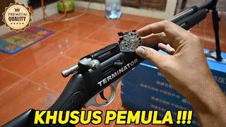 Cara menggunakan senapan angin pcp ruger untuk pemula (PCP RUGER TERMINATOR MAGAZINE)