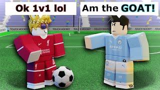 I 1v1'ed the "BEST" Player in The World! | Touch Football (Roblox Soccer)