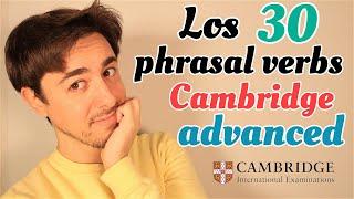 PHRASAL VERBS advanced C1 CAE | Cambridge |