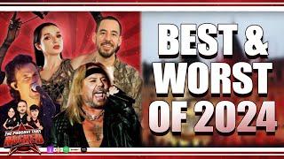 The BEST & WORST of 2024 in Rock, Metal, Alt, and More | The Podcast That Rocked #Podcasts