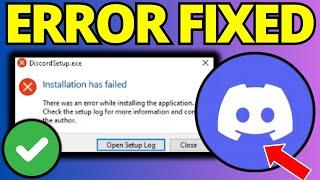 How To Fix Discord Installation Has Failed