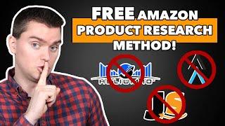 Free Amazon Product Research WITHOUT Any Paid Tools!