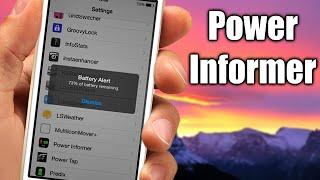 Power Informer - iOS 8 Jailbreak Cydia Tweak