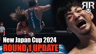 New Japan Cup 2024 First Round Update