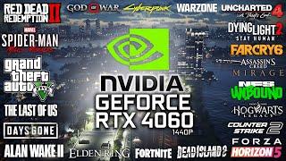 RTX 4060 in 2024 - Test in 25 Games (1440P)