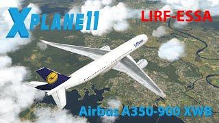 FF A350-900 XWB (1.6.11) FLIGHT LIRF ESSA