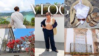 VLOG - Azores Portugal Family Vacation, Summer Outfit Ideas & She Said YES!!(Story Time)