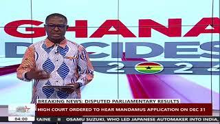 Disputed Parliamentary Results: Supreme Court hears NDC's application against High Court ruling