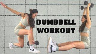 NO REPEAT, QUICK DUMBBELL WORKOUT