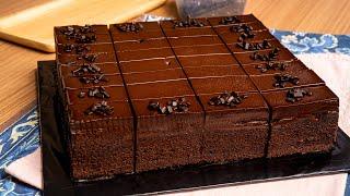 Kek Coklat Moist Ketagih yang viral