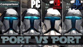 Star Wars Republic Commando Comparison | Xbox vs PC vs Switch vs PS4 | Port vs Port