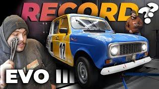 So close to the goal!? 75hp per LITER in my Renault 4 PROTO (ORIGINAL ENGINE)