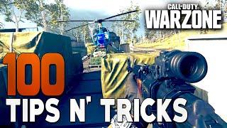 100 Warzone Tips and Tricks - LEARN EVERYTHING!