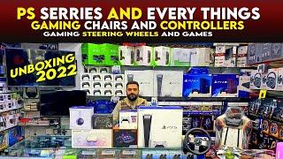 PS1,PS2,PS3,PS4,PS5 FULL SERIES UNBOXING WITH PRICE | Gaming logitech steering wheel for Pc Price