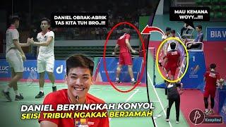 SI PALING KOCAK..!!! Tingkah Konyol Daniel Marthin Bikin Wasit Bingung. LOL BADMINTON FUNNY MOMENTS