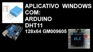 Arduino + DHTO11 + 128x64 GM009605