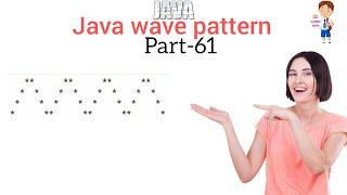 Java wave pattern program part 61 Easy Learning Genius