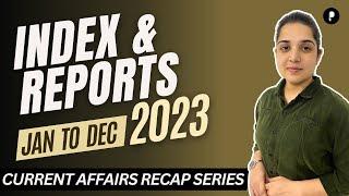 Important Index & Reports 2023 Current Affairs | January to December Current Affairs |Yealy Round-Up