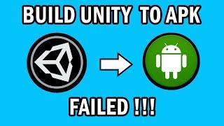 How to build unity to android apk