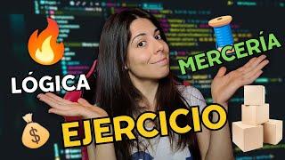  EJERCICIO LÓGICO | Gestión de una MERCERIA  | RESUELTO Paso a Paso