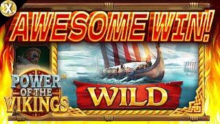  First 12,500x MAX WIN On Power of the Vikings!  EPIC Big WIN New Online Slot - Booming Games