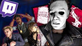 KILLING TWITCH STREAMERS W/ TOMBSTONE MYERS | Dead By Daylight