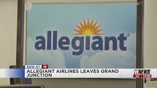 Allegiant Airlines leaves Grand Junction